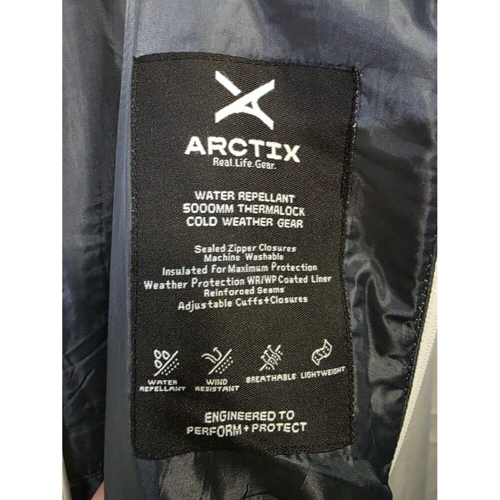 Arctix Womens Essential Bib Overalls 14950X-01-1X White Insulated 1X - Picture 5 of 10